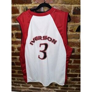 ALLEN IVERSON The Answer Limited Edition Reebok Jersey, Size Medium